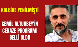 Cemil Altunbey'in cenaze programı belli oldu