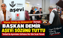 Torbalı’da Aşevinden Sofralara Her Gün Sıcak Yemek