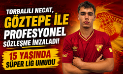 Torbalı’nın Evladı Necat Doğu, Göztepe ile Profesyonel Sözleşme İmzaladı