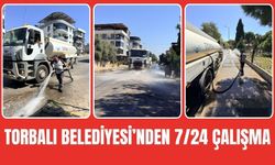 Torbalı Belediyesi'nden 7/24 çalışma takdir topluyor