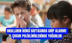 TORBALI’DA OKULLARIN İKİNCİ HAFTASINDA HASTALIK ALARMI! ÇOCUK POLİKLİNİKLERİNDE YOĞUNLUK