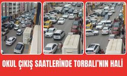 TORBALI’DA OKUL ÇIKIŞINDA TRAFİK KİLİTLENDİ: KORNA SESLERİ SOKAĞI İNLETTİ