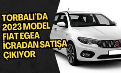 Torbalı’da 2023 Model Fiat Egea İcradan Satışa Çıkıyor