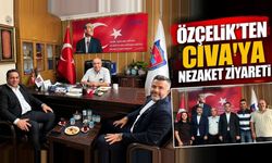 Özçelik’ten Cıva’ya nezaket ziyareti