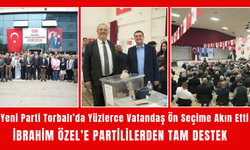 Yeni Parti Torbalı’da Büyük Buluşma: Yüzlerce Vatandaş Ön Seçime Akın Etti
