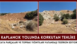 Yola düşme tehlikesi var!