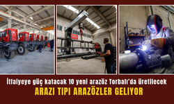 İtfaiyeye güç katacak 10 yeni arazöz Torbalı’da üretilecek