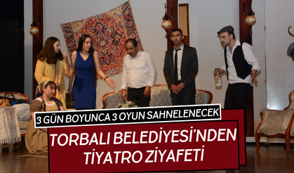 Torbalı 3 gün boyunca tiyatroya doyacak