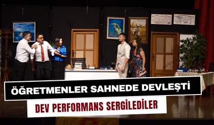 'Yalancı Aranıyor' oyunu sergilendi