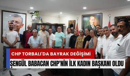 CHP Torbalı'da bir ilk