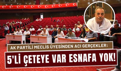 AK Partili meclis üyesi hükümeti eleştirdi