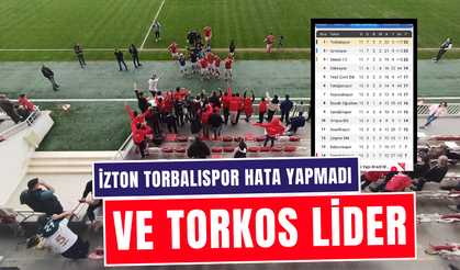 İZTON Torbalıspor liderlik koltuğuna oturdu