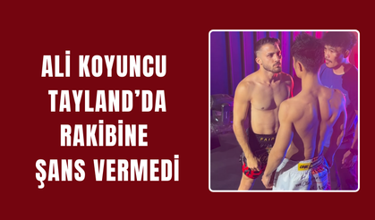 Genç sporcudan müthiş zafer