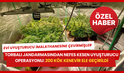 Evi uyuşturucu imalathanesine çevirmişler