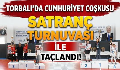 Torbalı'da Cumhuriyet Coşkusu Satranç Turnuvası ile Taçlandı