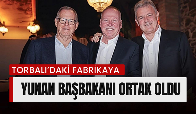 Özgener, Yunanistan'ın eski başbakanı ile ortak oldu