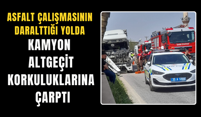 Pamukyazı Yolunda Kaza