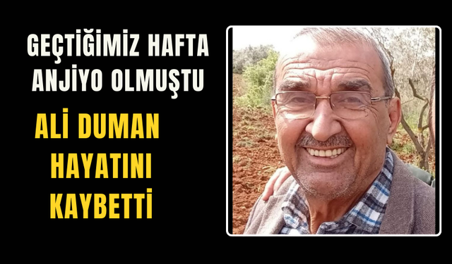 Duman ailesinin acı günü