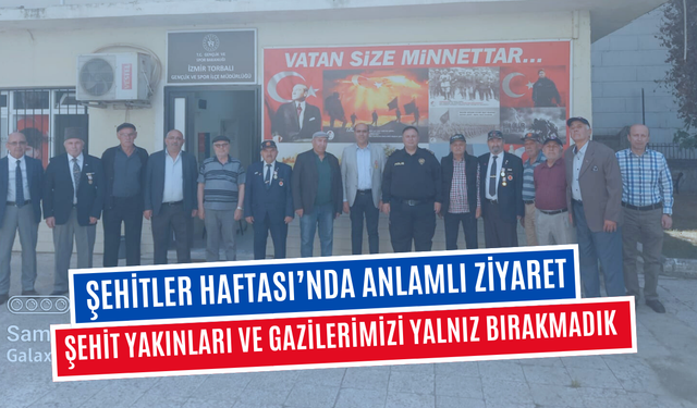 Şehit yakınları ve gazilerimizi yalnız bırakmadık
