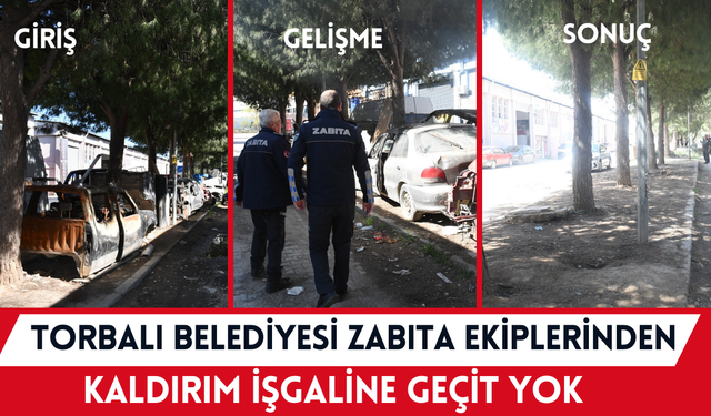 Sanayi’deki kaldırım işgali son buldu