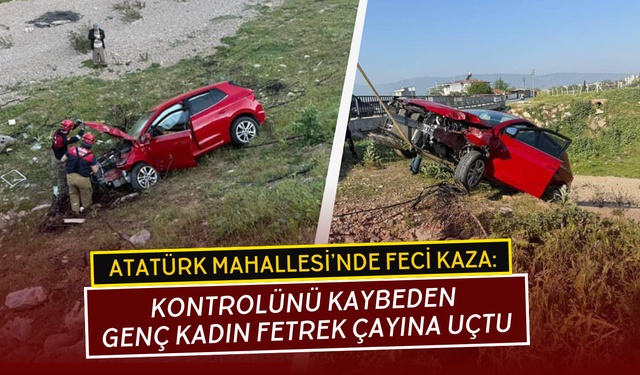 Feci kaza yürekleri ağızlara getirdi