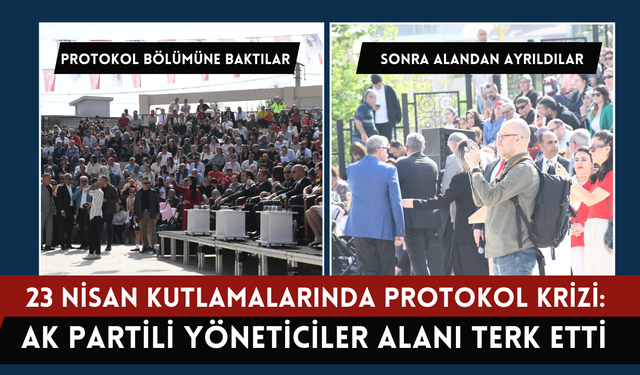 Geç geldiler, erken ayrıldılar!