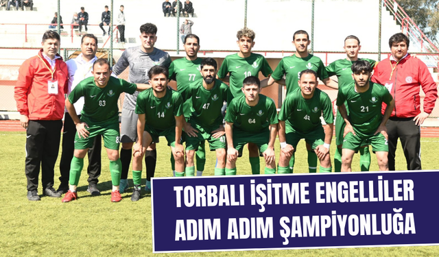 Torbalı Belediyesi Engelliler Spor Kulübü Şampiyonluğa Koşuyor