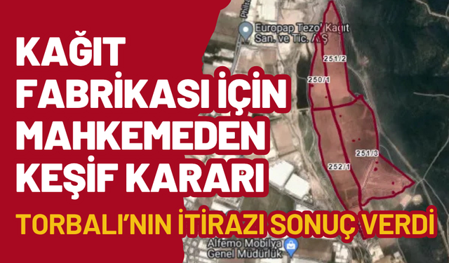Torbalı’nın geleceği için yarın keşif yapılacak