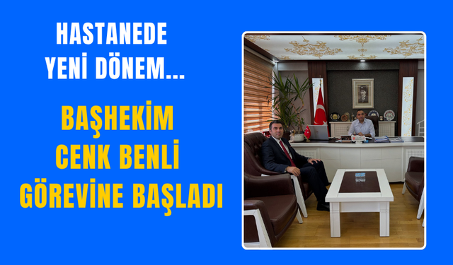 Kaymakam Çelik’i ziyaret etti