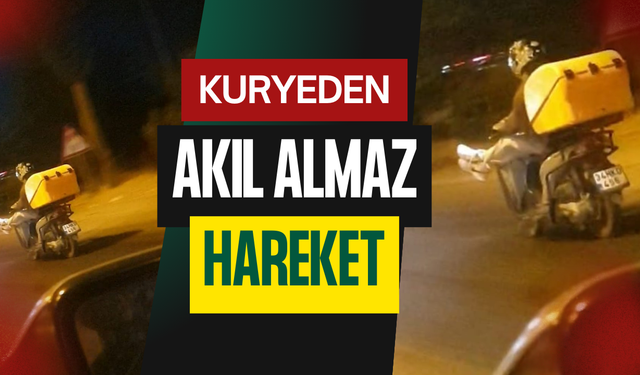 Torbalı’da Trafikte Akılalmaz Tehlike!