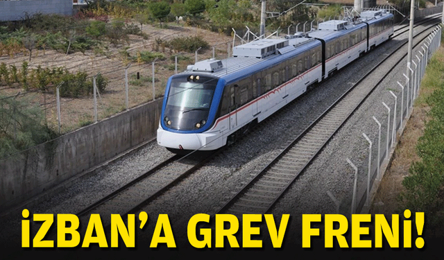 İZBAN durdu hayat durdu