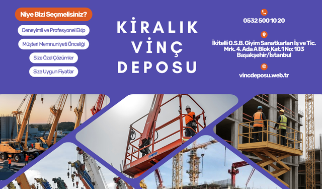 Kiralık Manlift ile Zorlu İşlerde Kolaylık