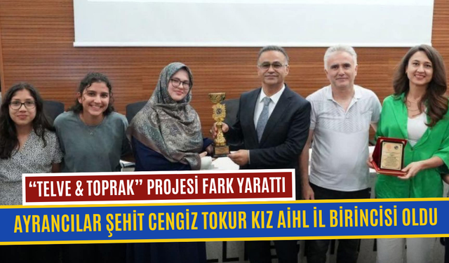 “Telve & Toprak” Projesiyle Girişimcilik ve İnovasyon Yarışmasında Büyük Başarı