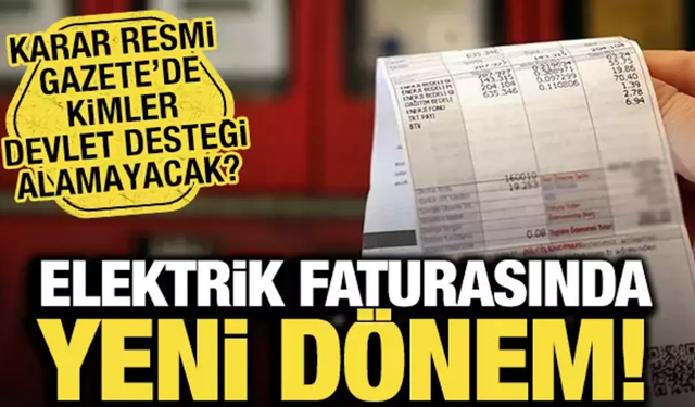 Torbalılılar dikkat! Elektrik fazla tüketene devlet desteği yok...