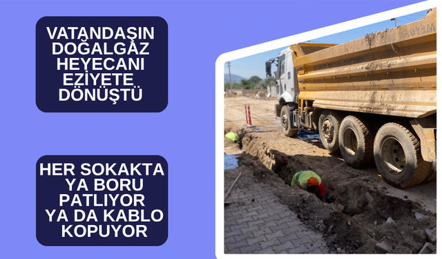 Çaybaşı'nın doğalgaz sevinci eziyete dönüştü