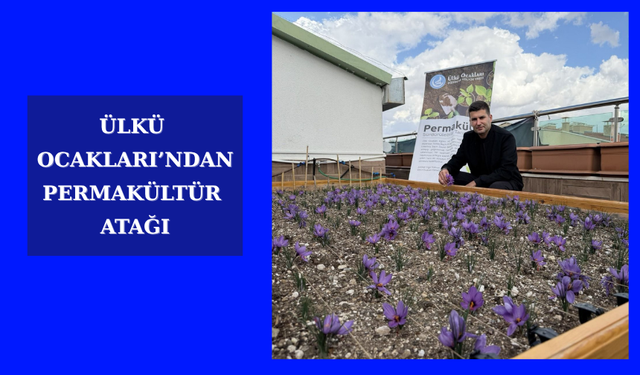 Ülkü Ocakları'ndan permakültür projesi