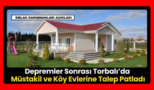 Müstakil ve Köy Evlerine Talep Patladı