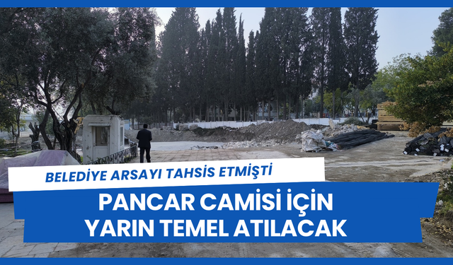 Pancar’da 75 Yıllık Caminin Yeniden İnşasında Büyük Adım: Temel Yarın Atılıyor
