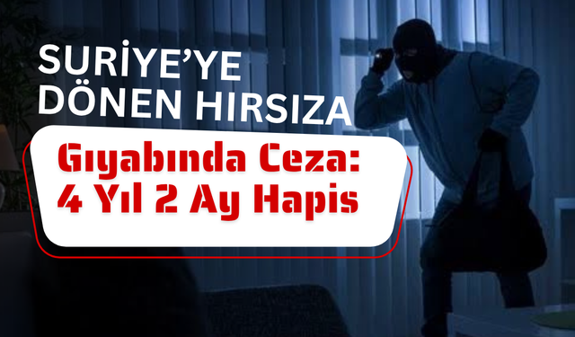 Torbalı’da Suriyeli Sanığa Hırsızlık Cezası!