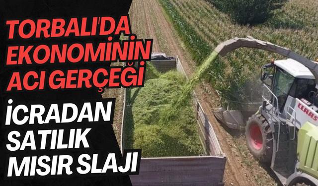 Torbalı’da Tonlarca Mısır Slajı Satışa Çıkıyor