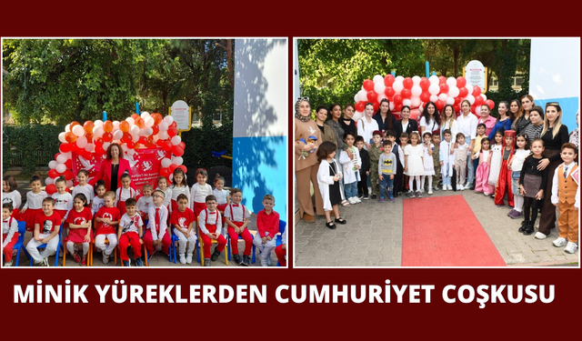 Minik Yüreklerden Cumhuriyet Coşkusu