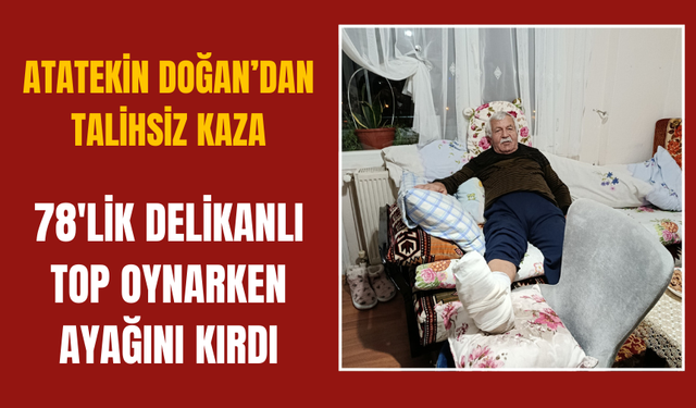 Atatekin Doğan'a talihsiz kaza