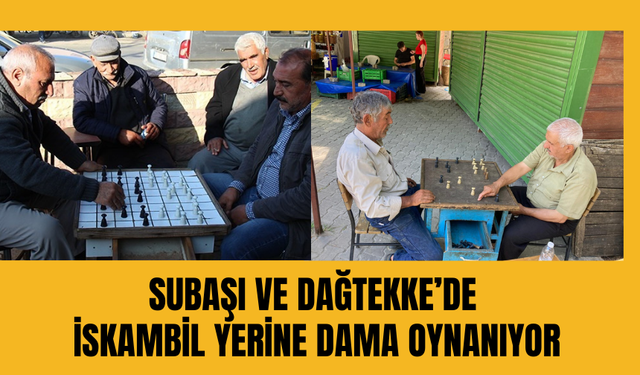 Torbalı’nın Subaşı ve Dağtekke Mahallelerinde Yüzyıllık Dama Geleneği Sürdürülüyor