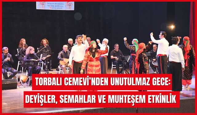 Torbalı Cemevi'nden muhteşem etkinlik