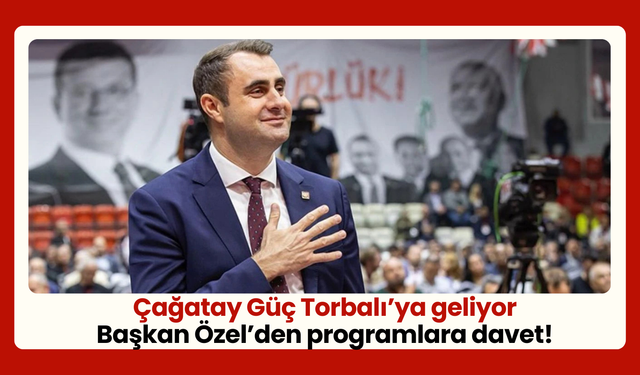 Çağatay Güç, yarın Torbalı'da!