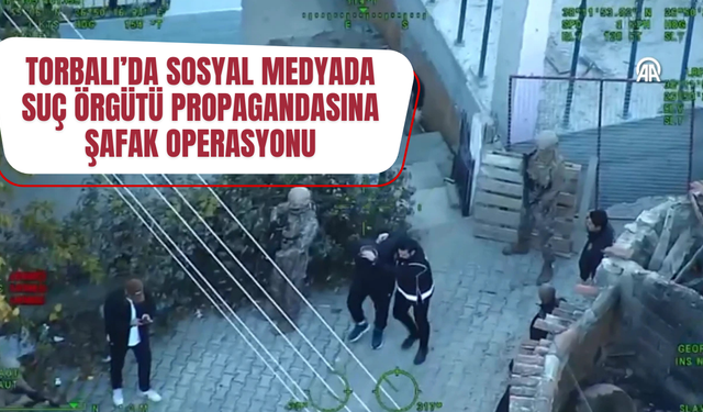 Suç örgütlerini övgüye gözaltı