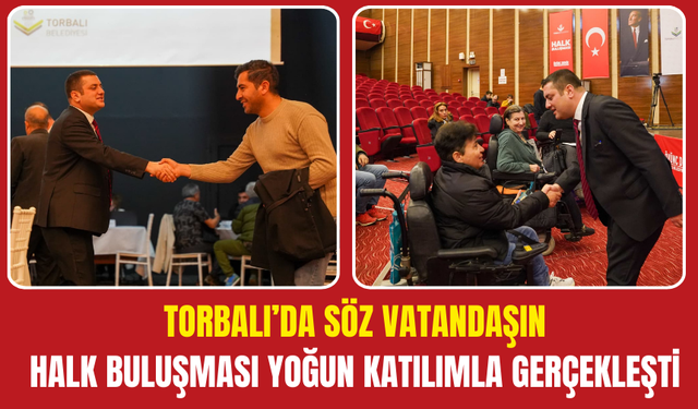 Torbalı'da söz vatandaşın