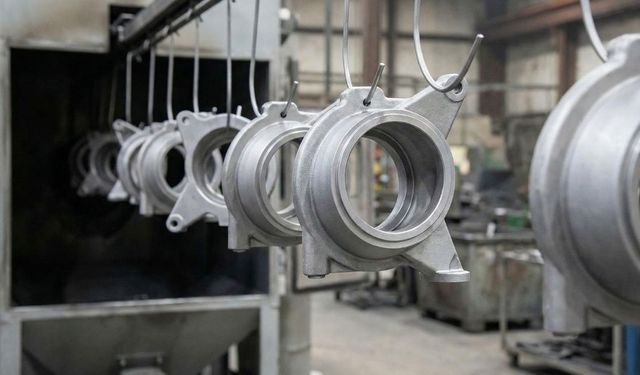 Dökümhanelerin Zorlu Şartlarına Meydan Okuyan Teknoloji: Askılı Kumlama Makinası