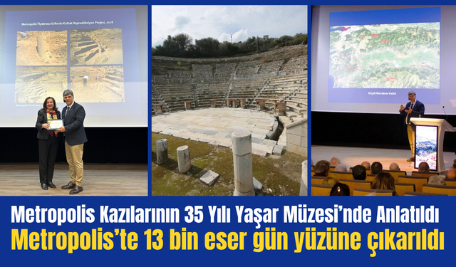 Metropolis Kazılarının 35 Yılı Yaşar Müzesi’nde Anlatıldı