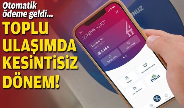 Torbalı'da toplu ulaşımda kesintisiz dönem